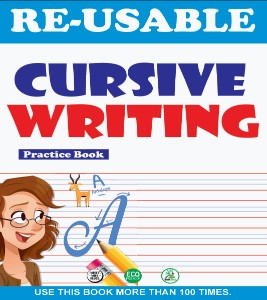 WHITE BOARD MARKER BOOKS-RE USABE CURSIVE WRITTING