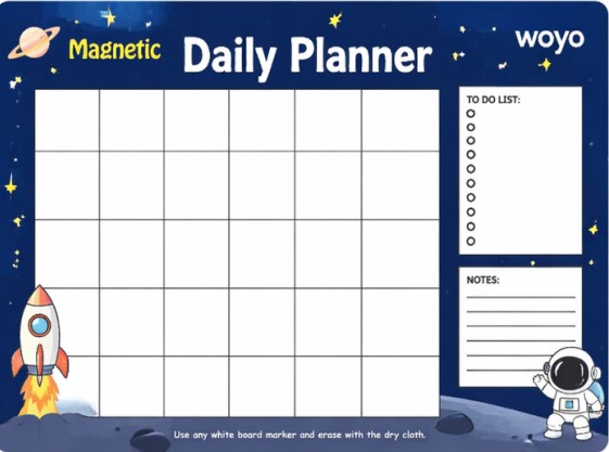 Magnetic Daily Planner